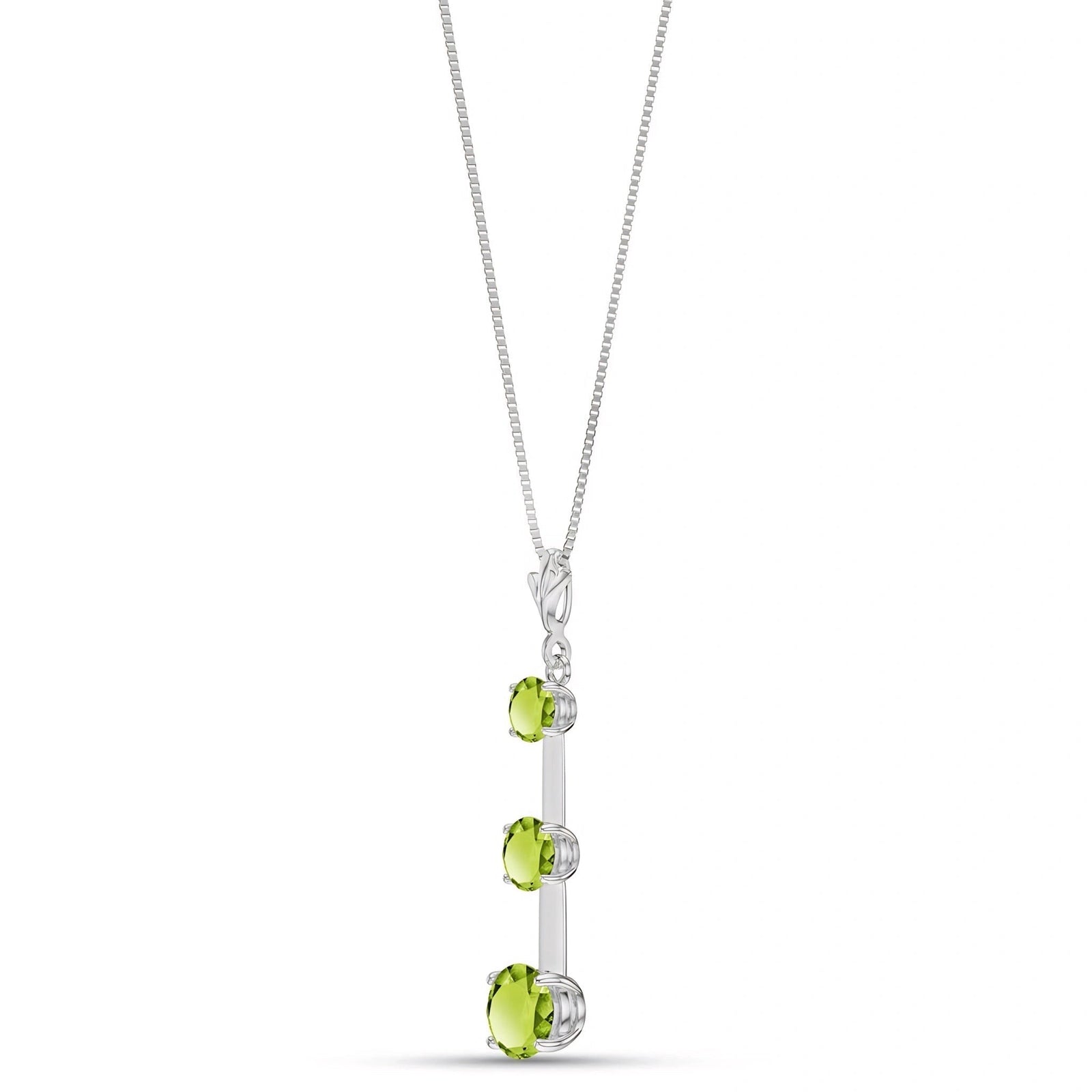 White Gold Peridot — Quintina