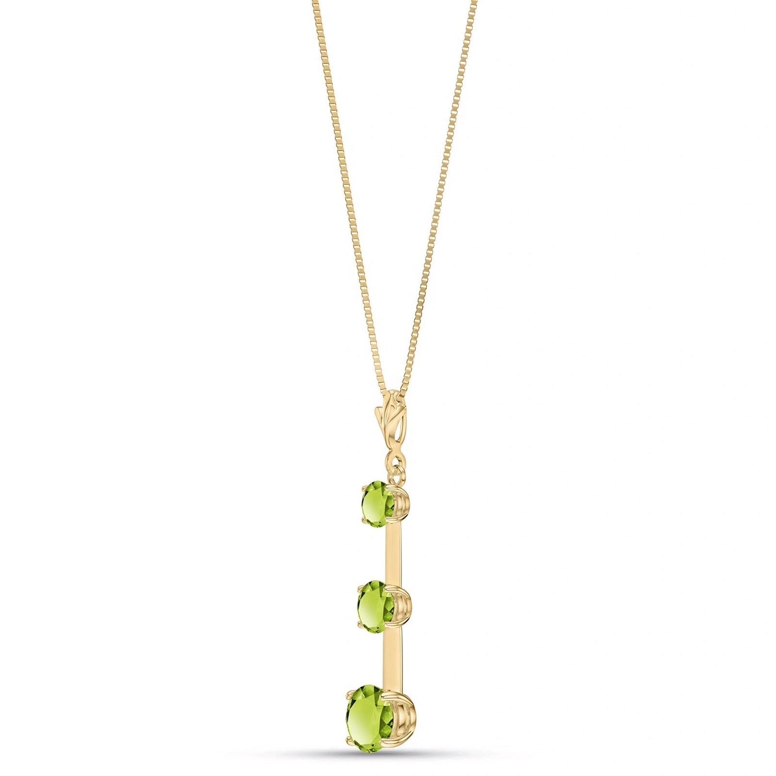 Yellow Gold Peridot — Quintina