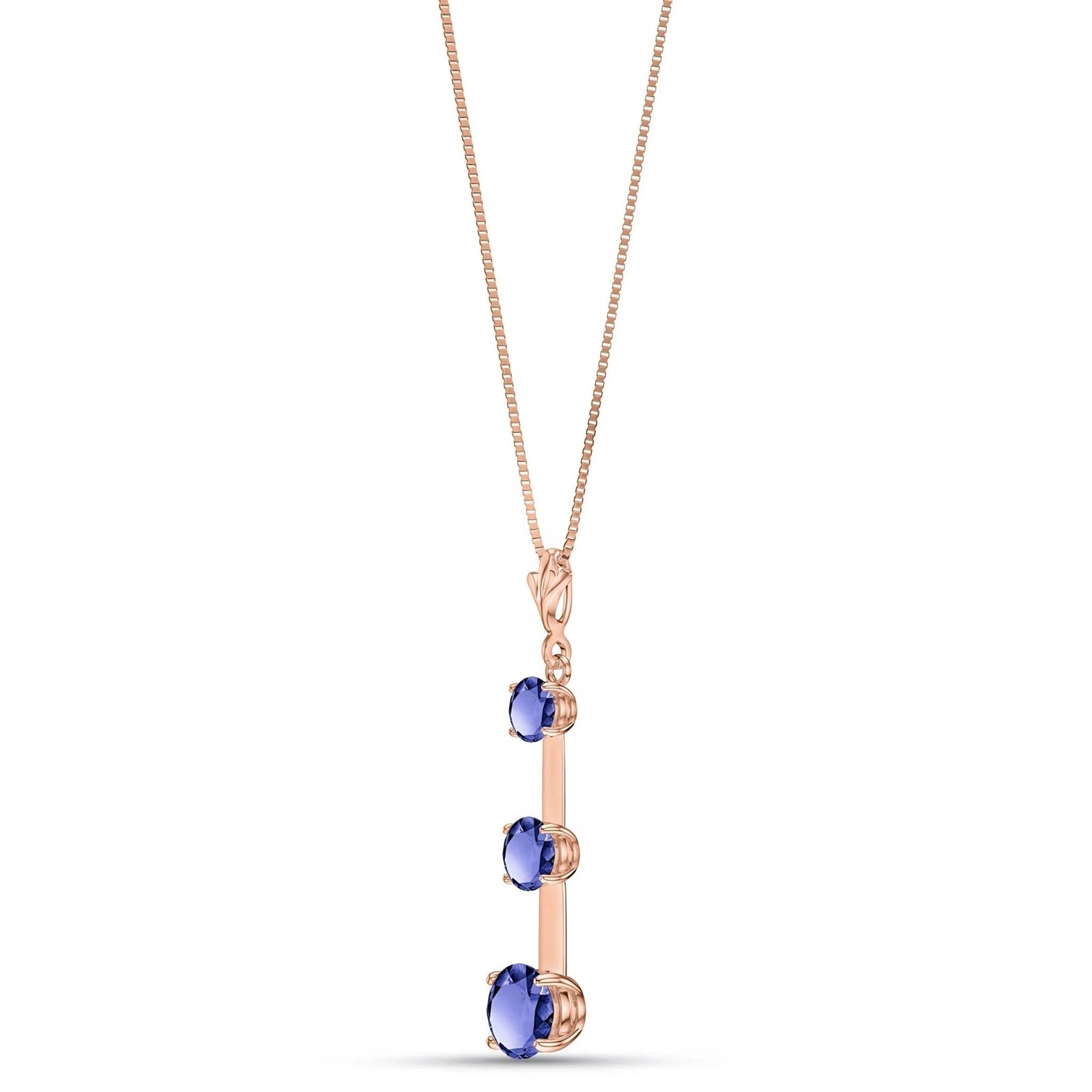 Rose Gold Tanzanite — Quintina