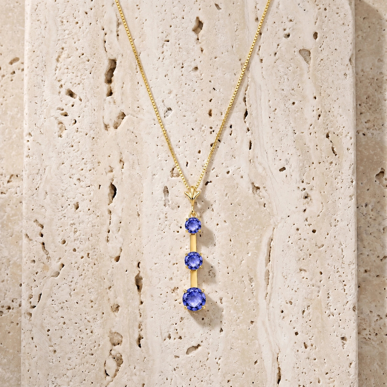 Yellow Gold Tanzanite — Quintina