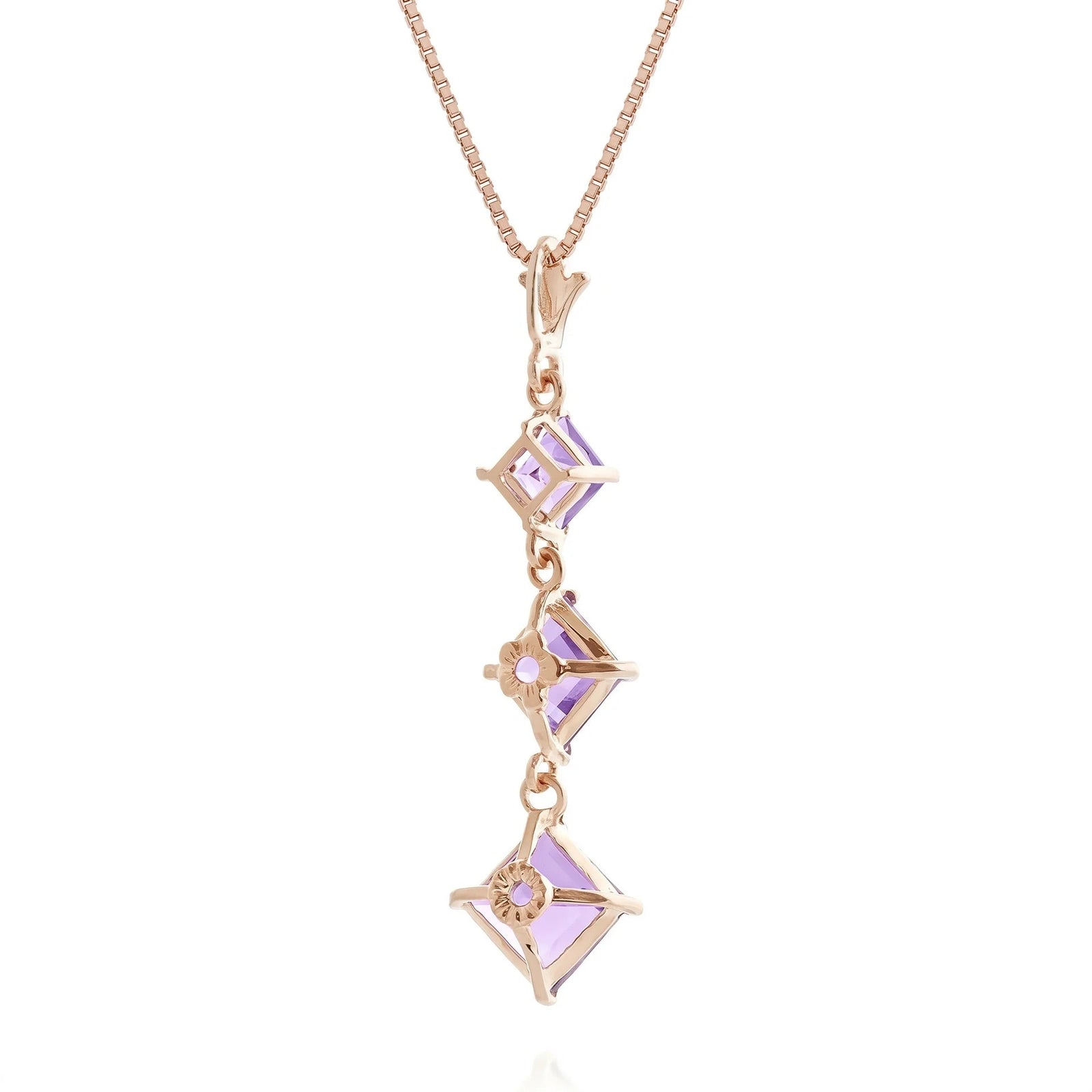 Rose Gold Amethyst — Riccarda