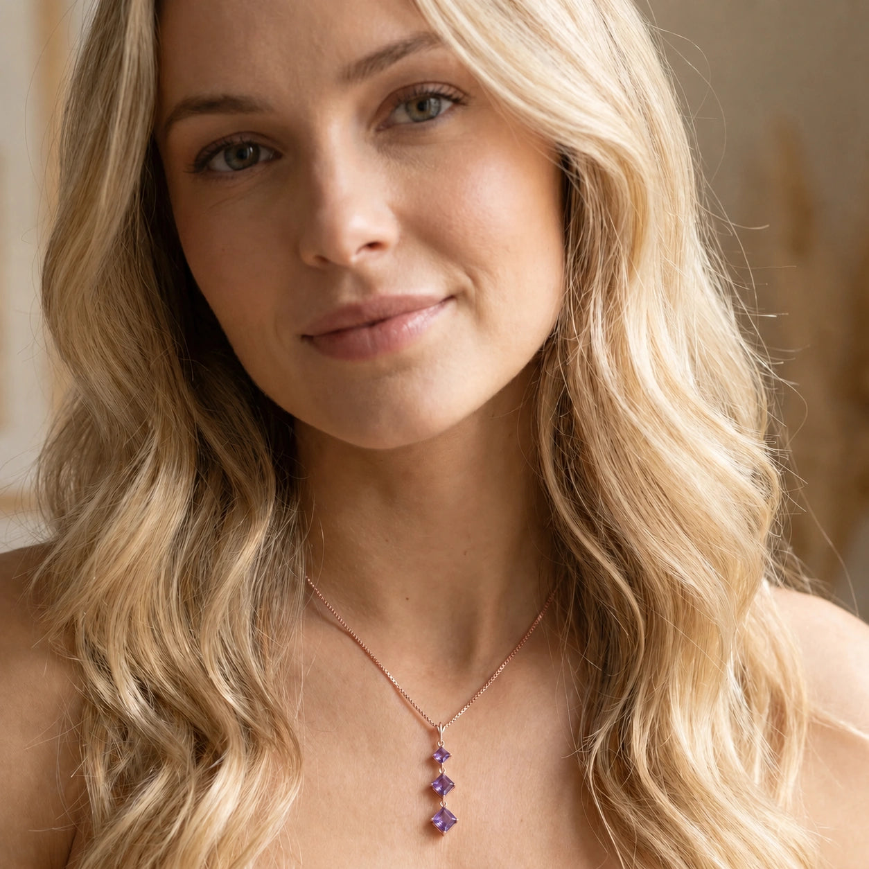 Rose Gold Amethyst — Riccarda