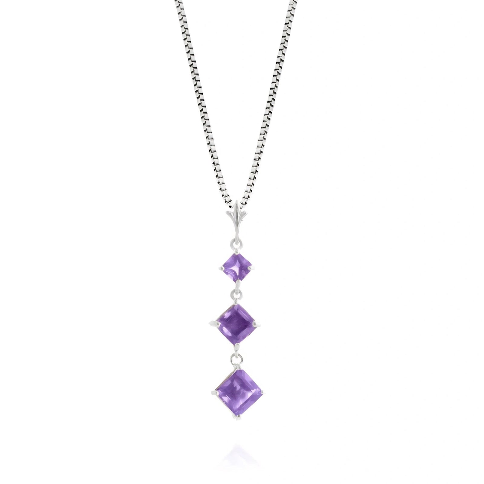 White Gold Amethyst — Riccarda