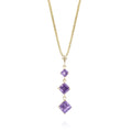Yellow Gold Amethyst — Riccarda