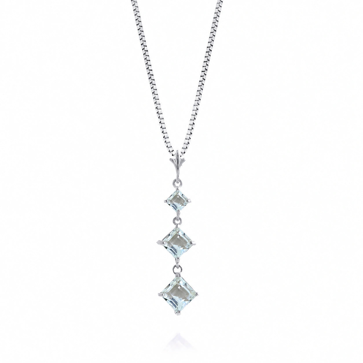 White Gold Aquamarine — Riccarda