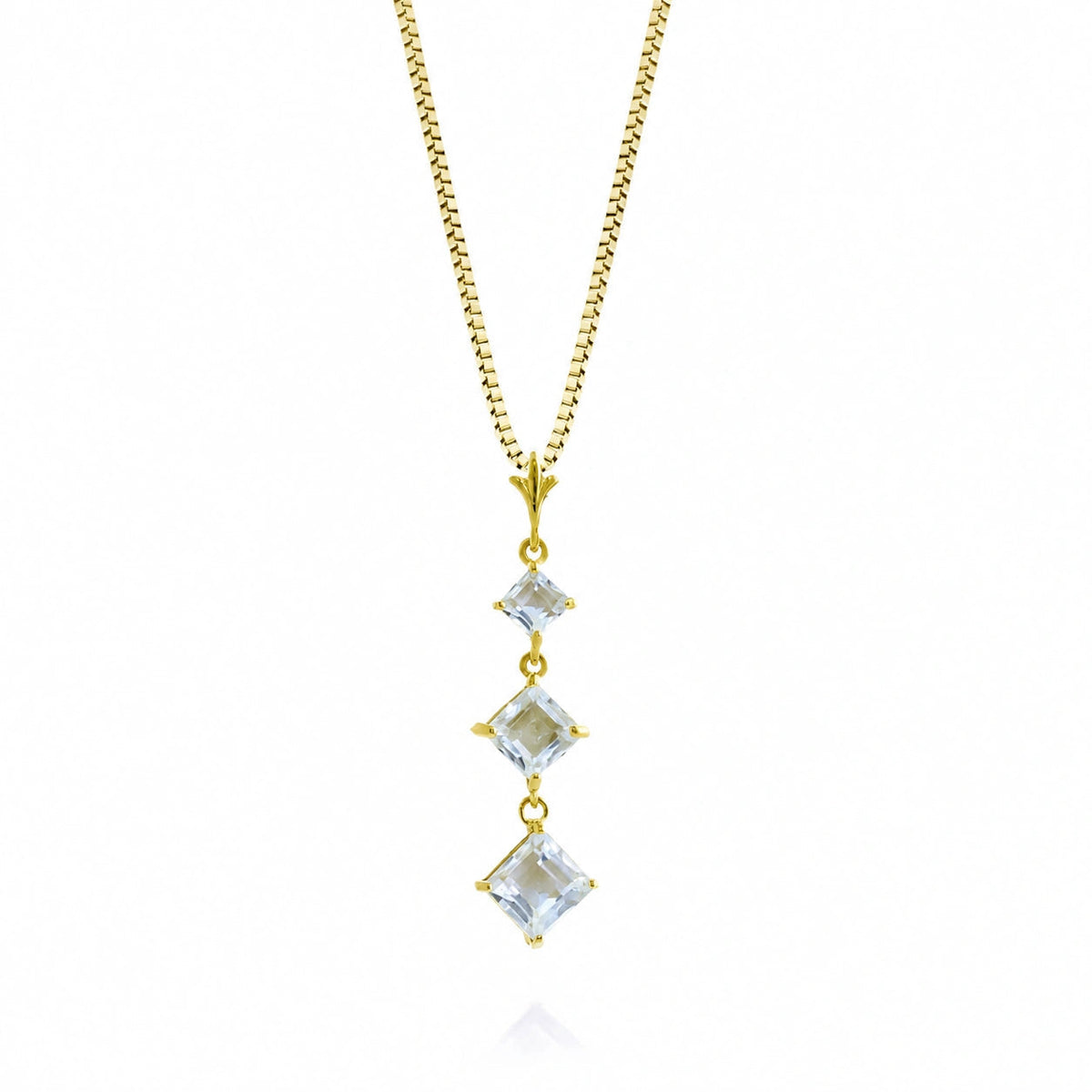 Yellow Gold Aquamarine — Riccarda
