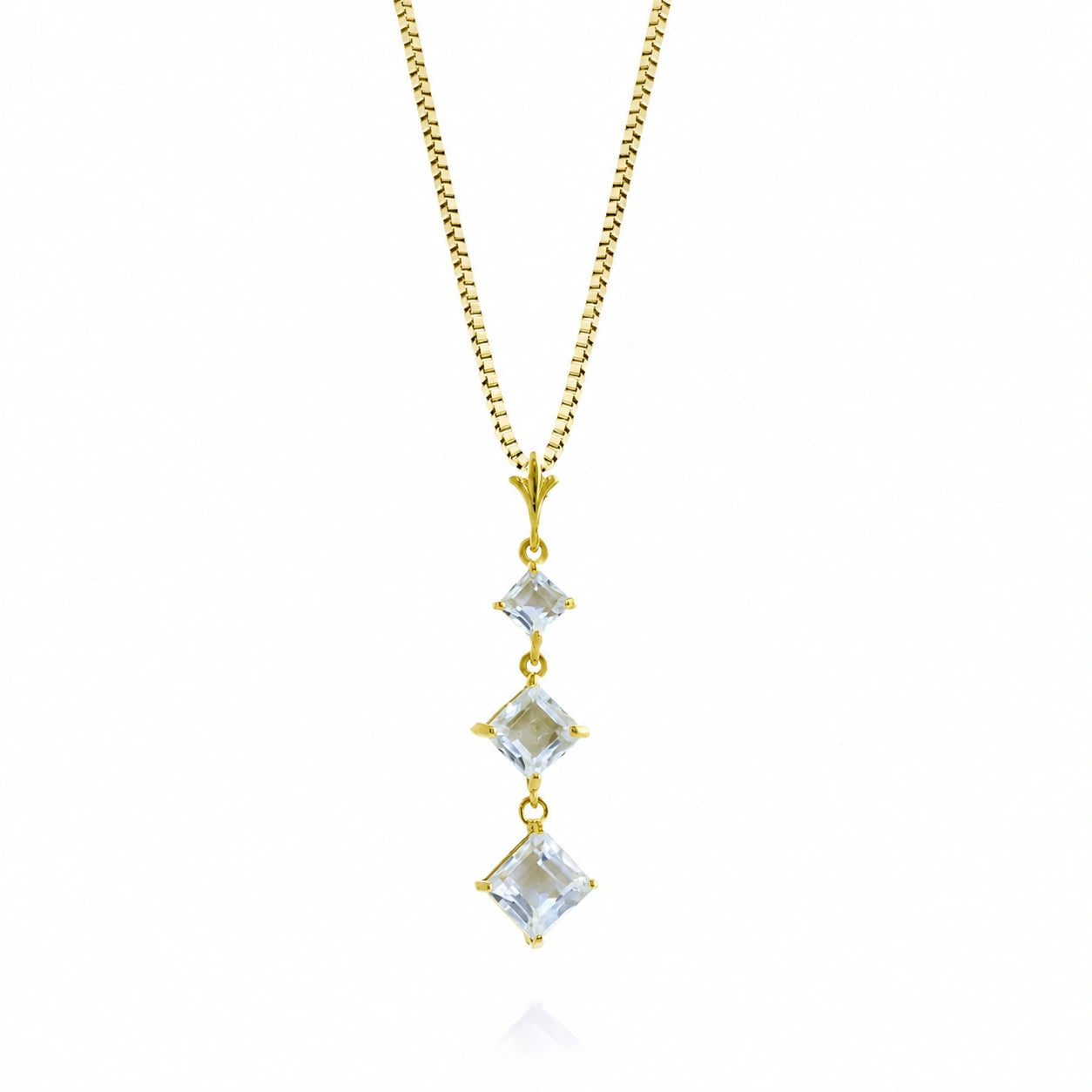 Yellow Gold Aquamarine — Riccarda