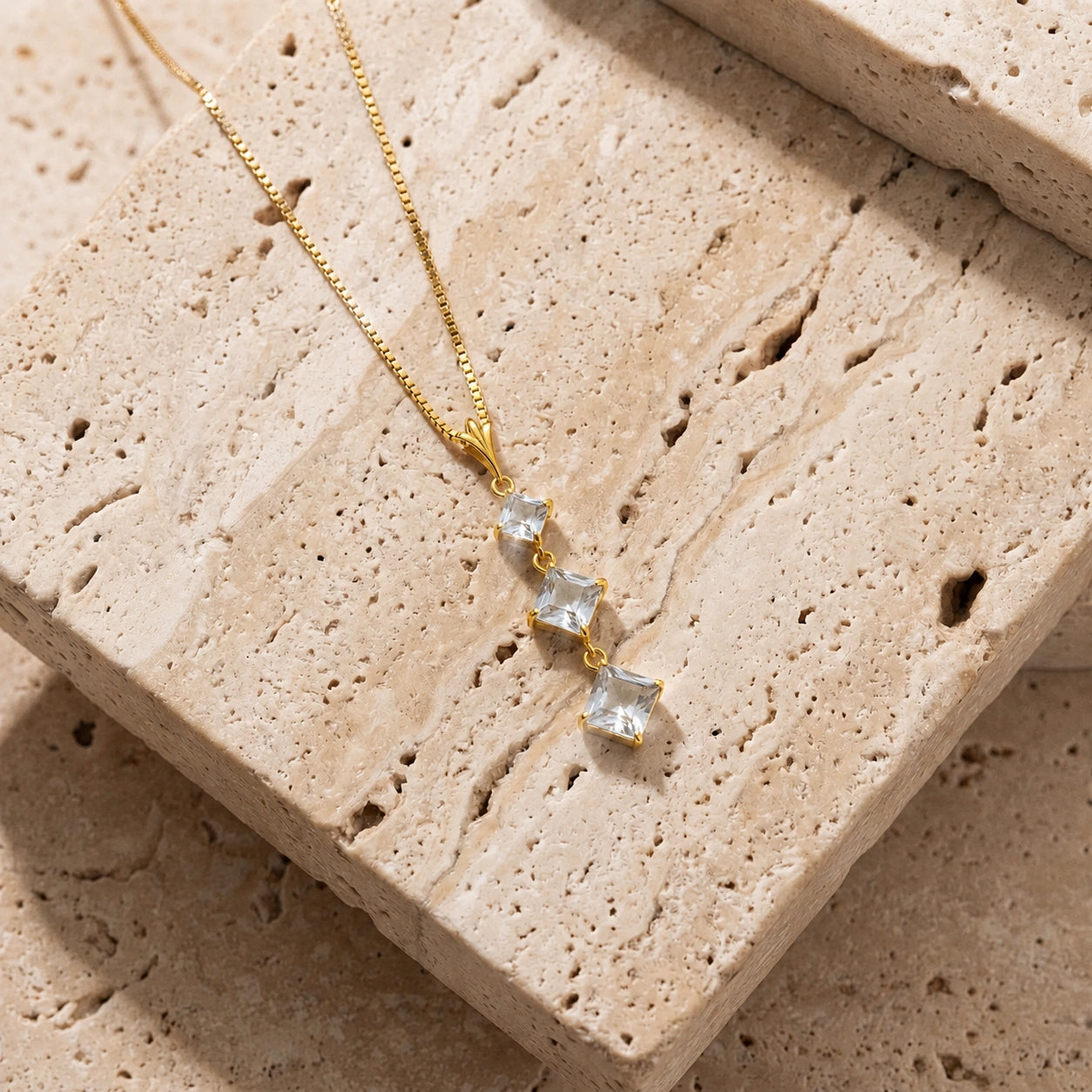 Yellow Gold Aquamarine — Riccarda