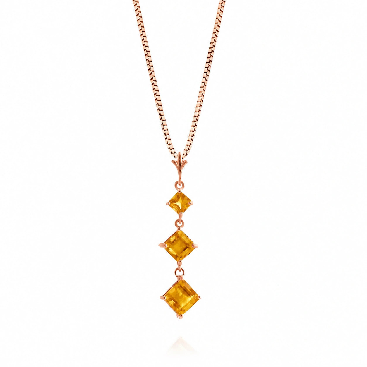 Rose Gold Citrine — Riccarda