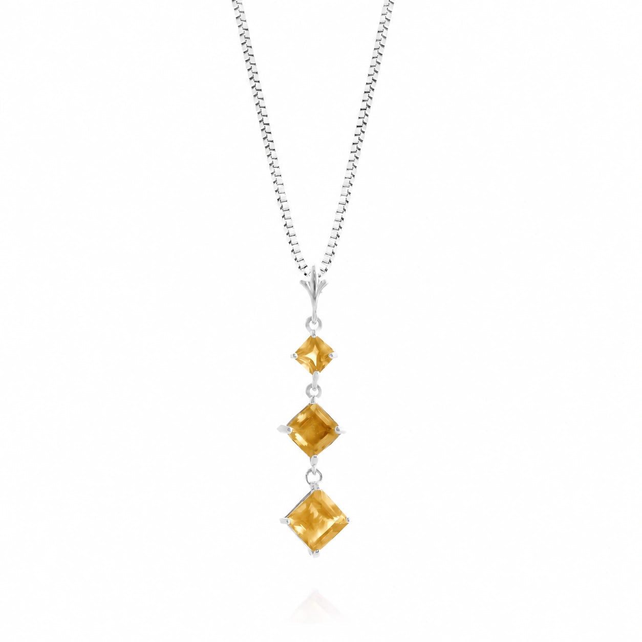 White Gold Citrine — Riccarda