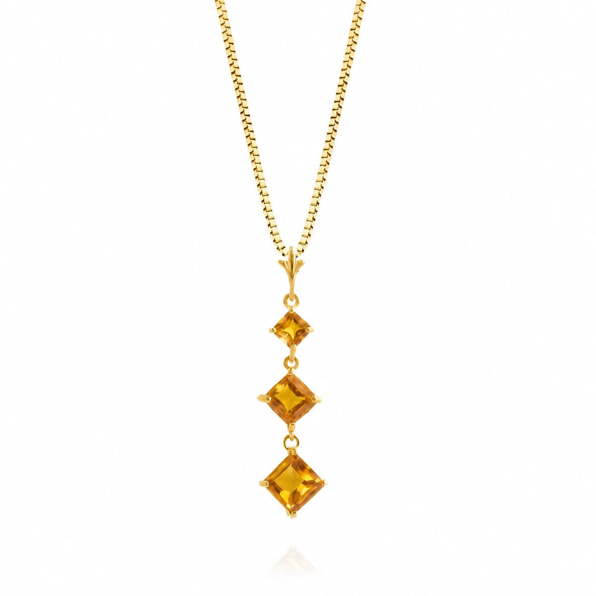 Yellow Gold Citrine — Riccarda