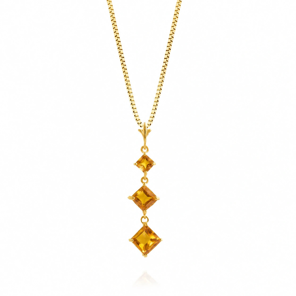 Yellow Gold Citrine — Riccarda