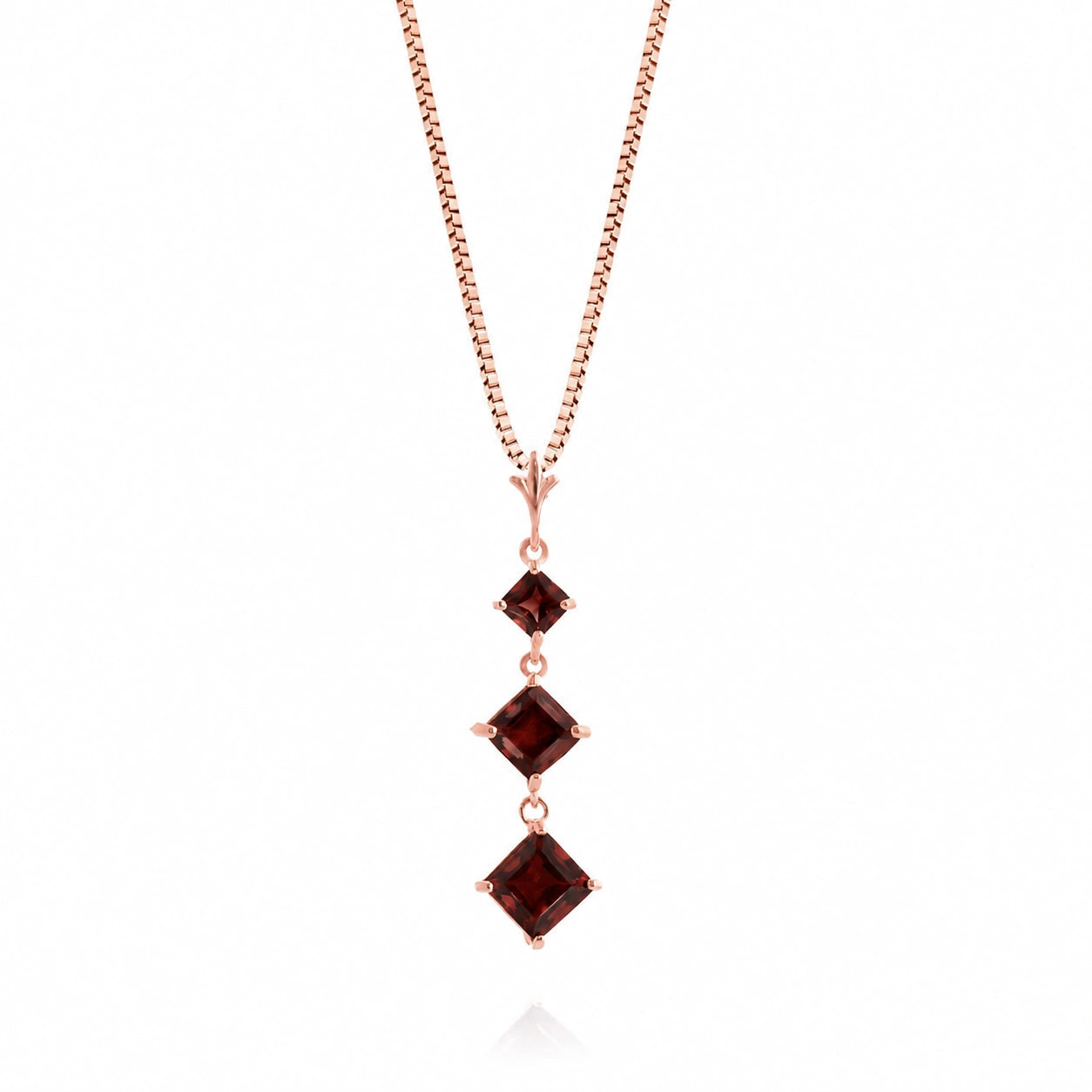 Rose Gold Garnet — Riccarda