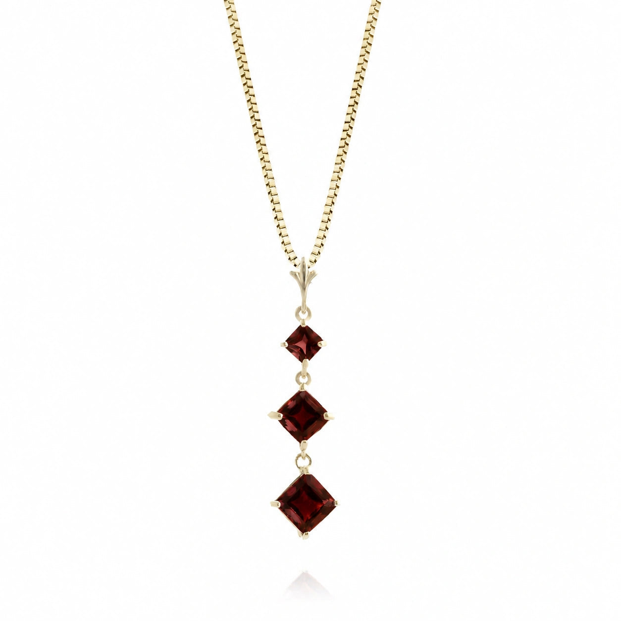 Yellow Gold Garnet — Riccarda