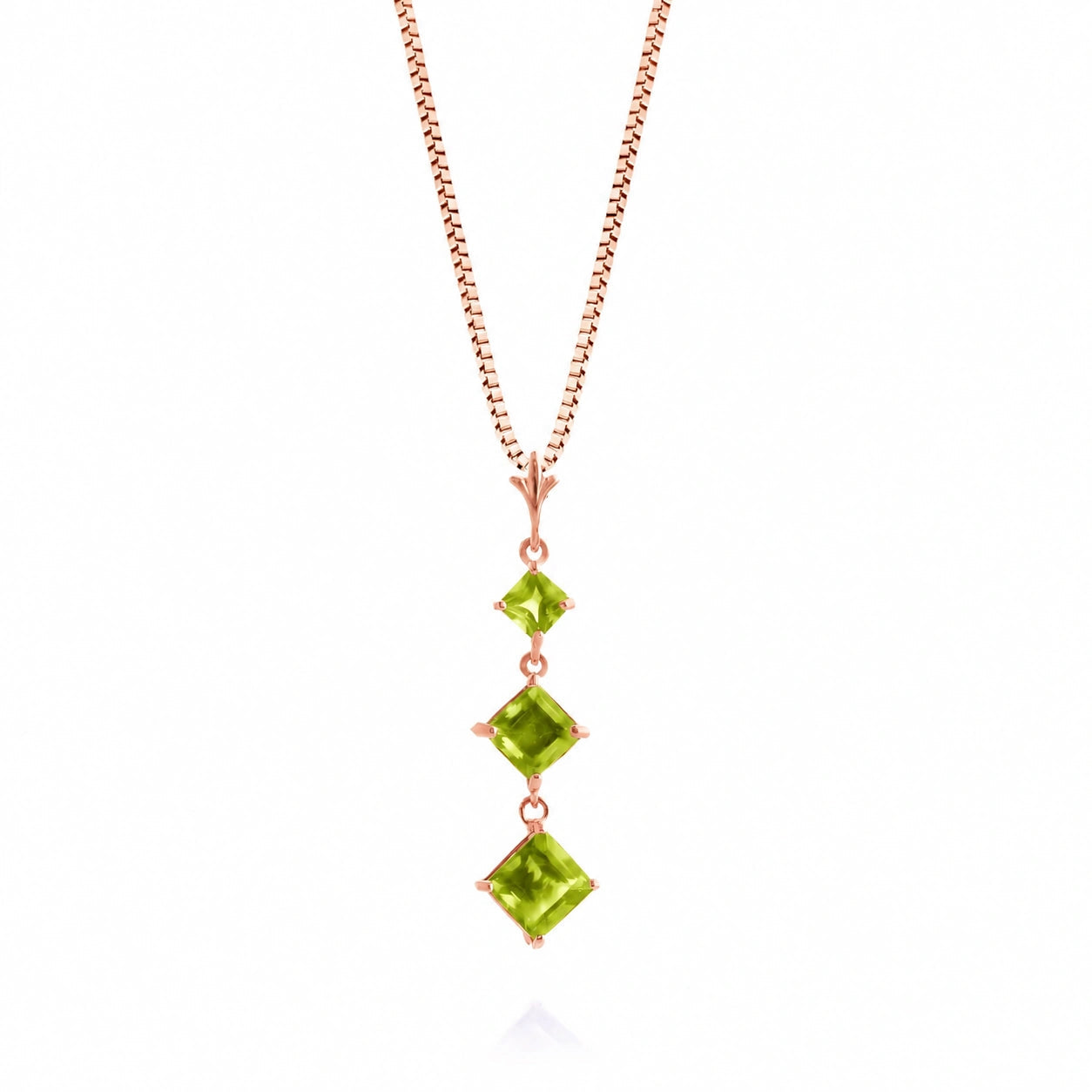 Rose Gold Peridot — Riccarda