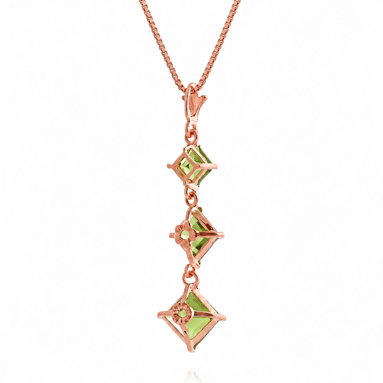 Rose Gold Peridot — Riccarda