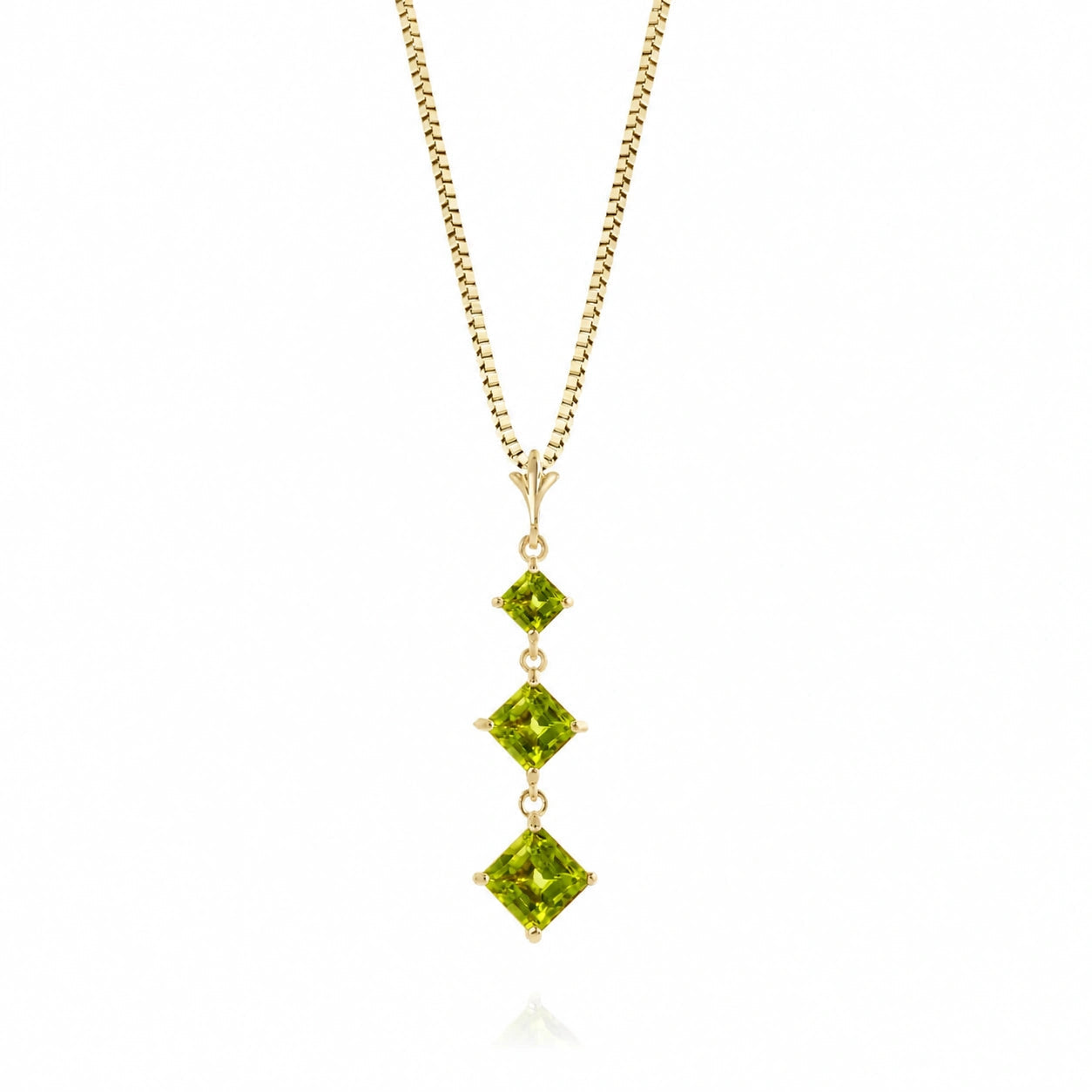 Yellow Gold Peridot — Riccarda