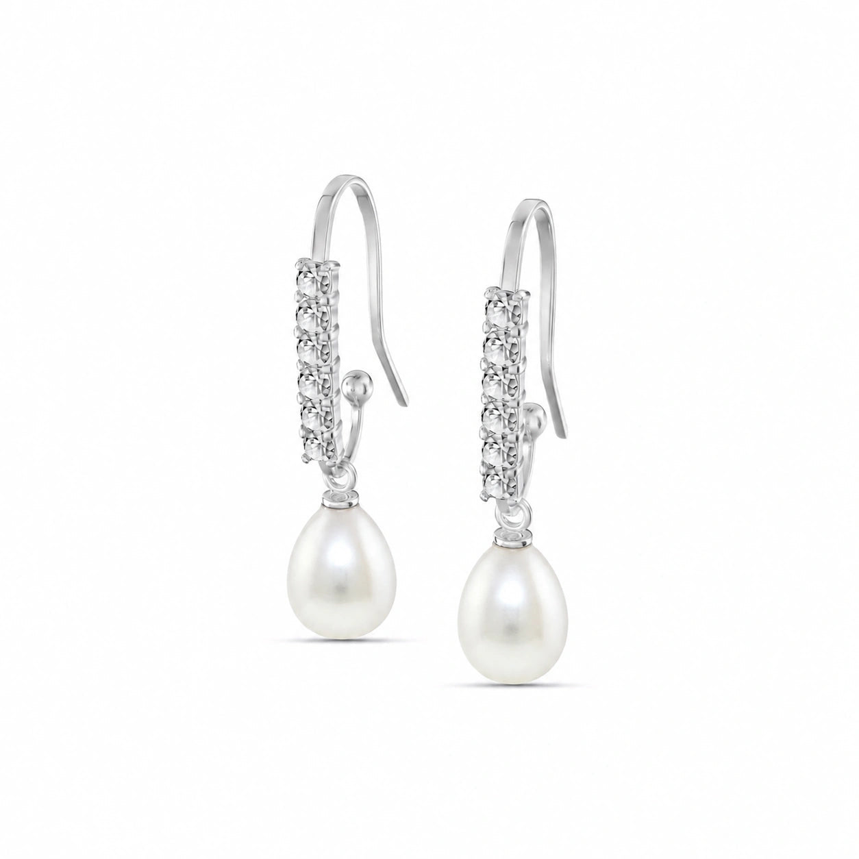 White Gold Diamond & Pearl — Mariagiuliana