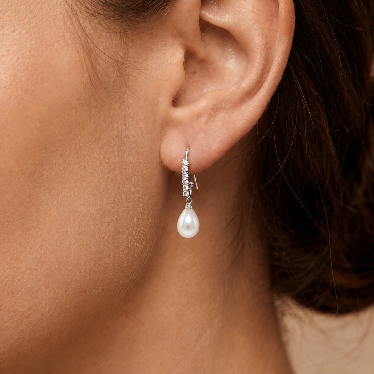 White Gold Diamond & Pearl — Mariagiuliana