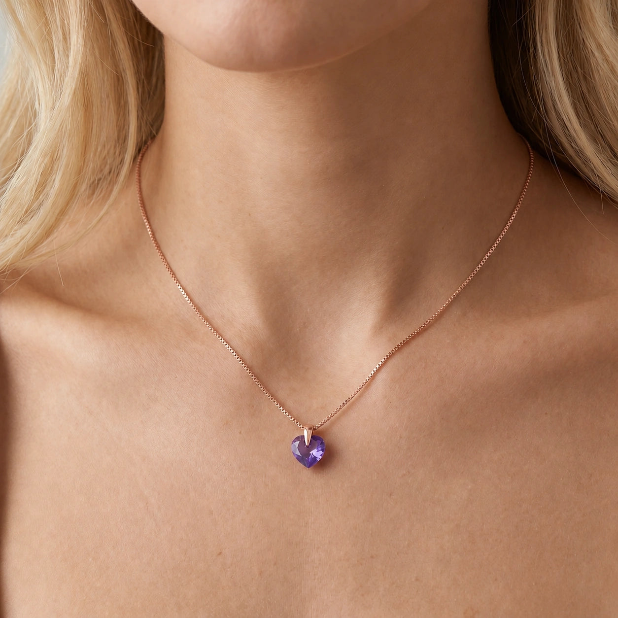 Rose Gold Amethyst — Domiziana