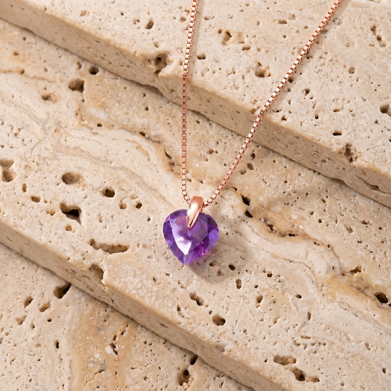 Rose Gold Amethyst — Domiziana