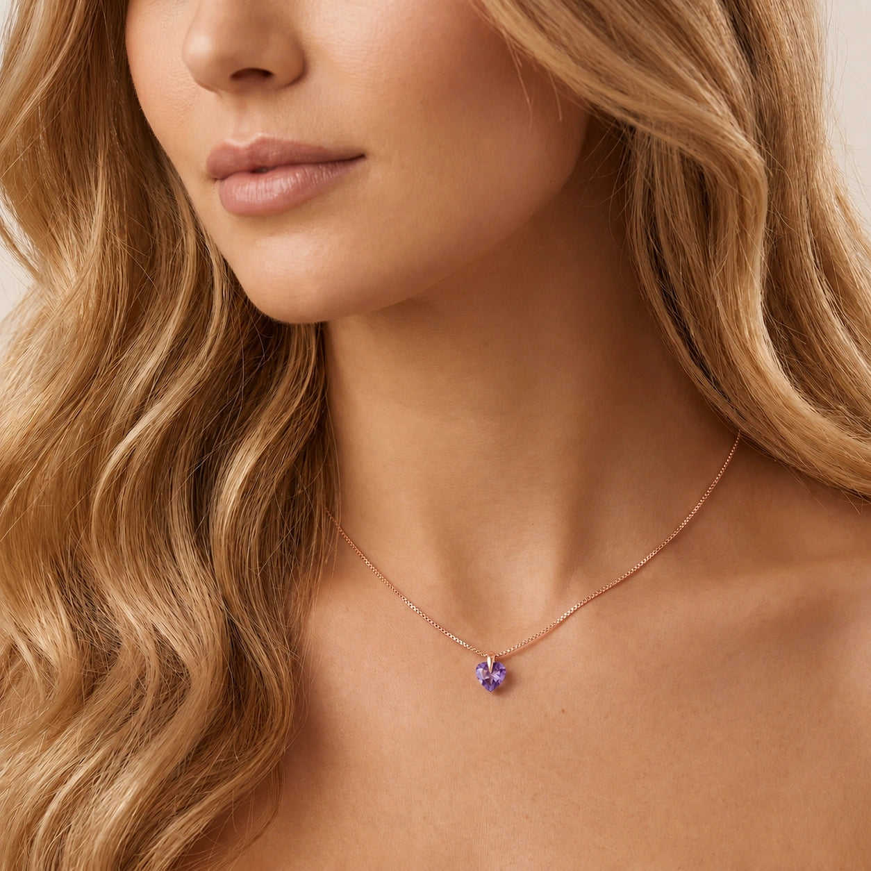 Rose Gold Amethyst — Domiziana