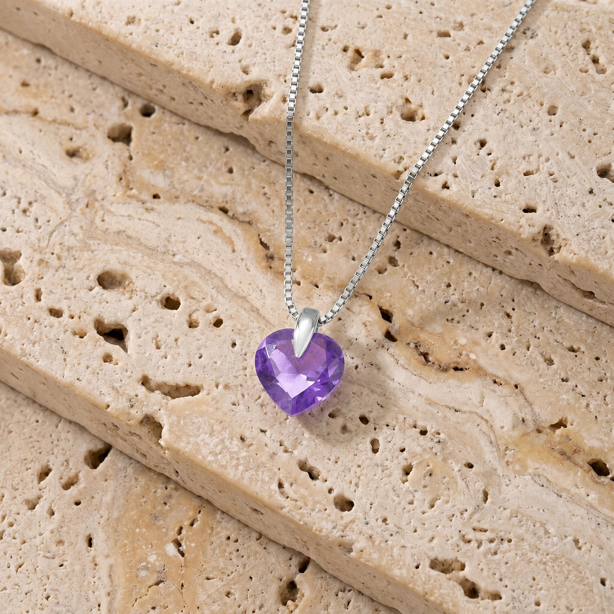 White Gold Amethyst — Domiziana