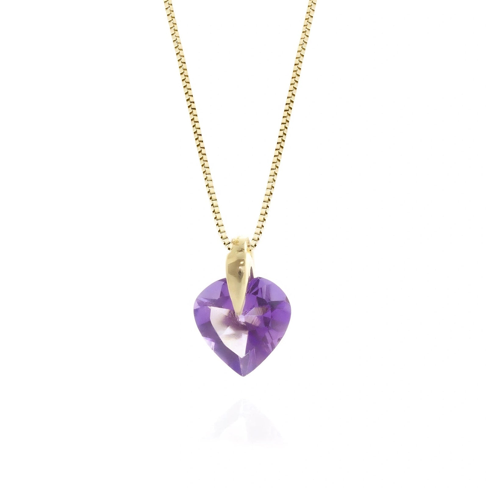 Yellow Gold Amethyst — Domiziana