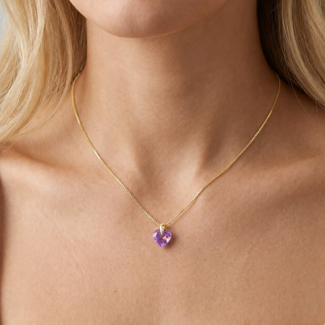 Yellow Gold Amethyst — Domiziana