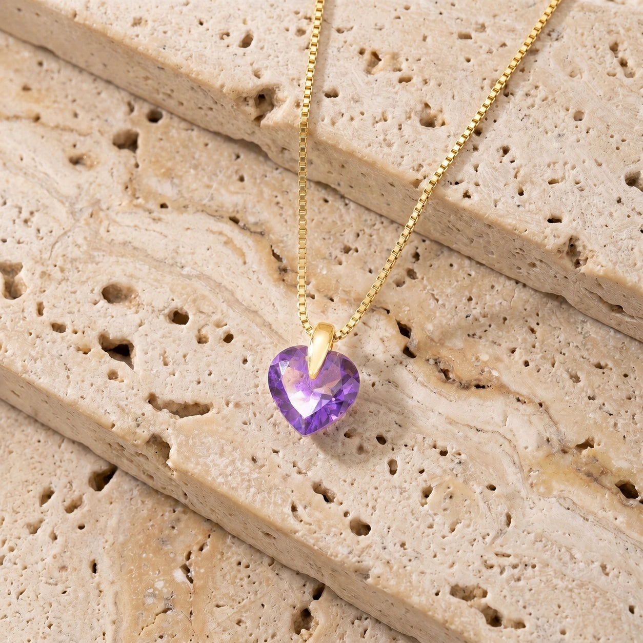 Yellow Gold Amethyst — Domiziana