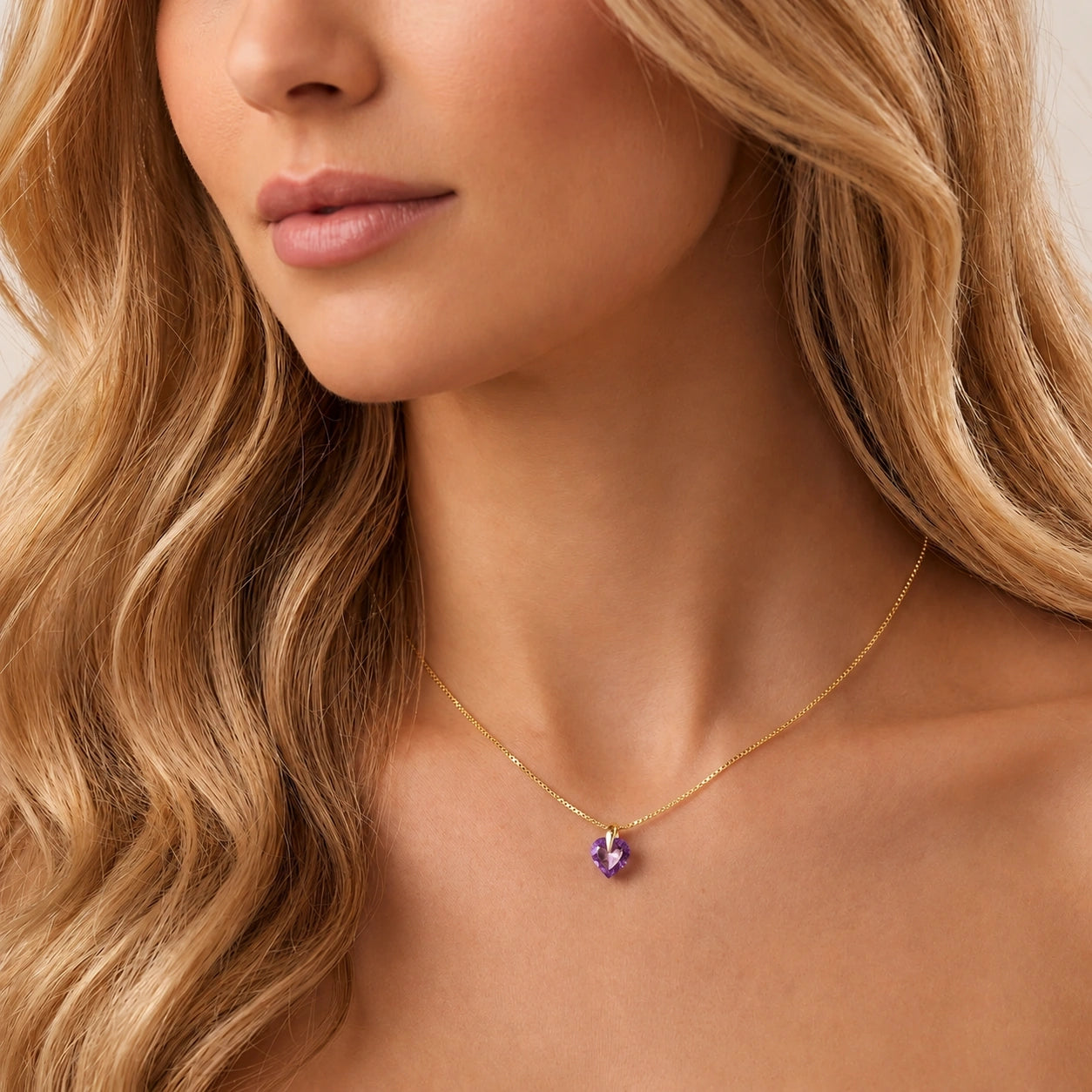 Yellow Gold Amethyst — Domiziana