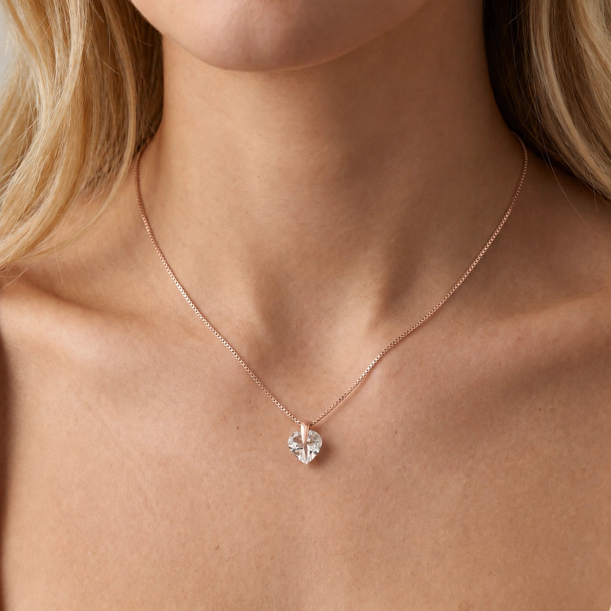Rose Gold Aquamarine — Domiziana