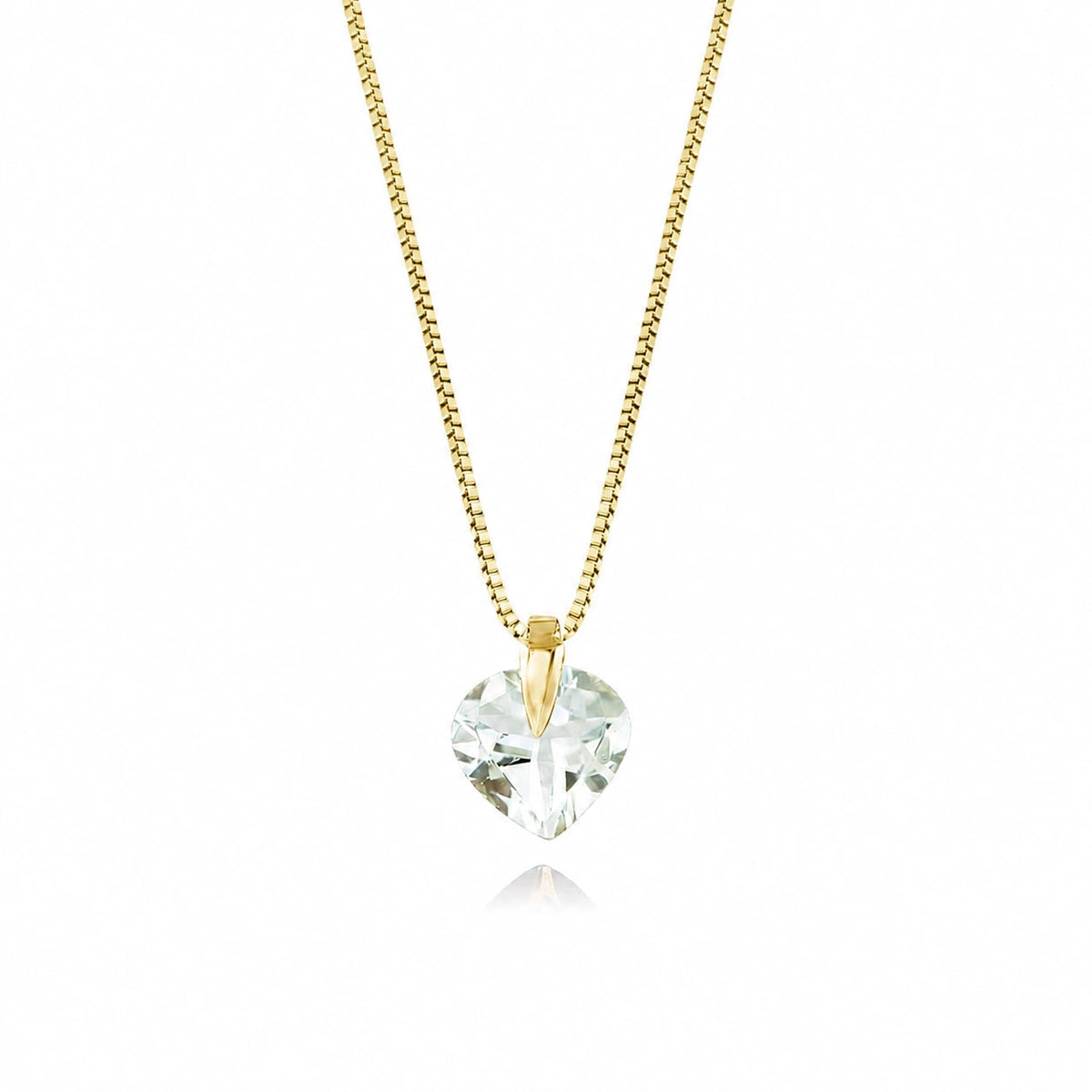 Yellow Gold Aquamarine — Domiziana