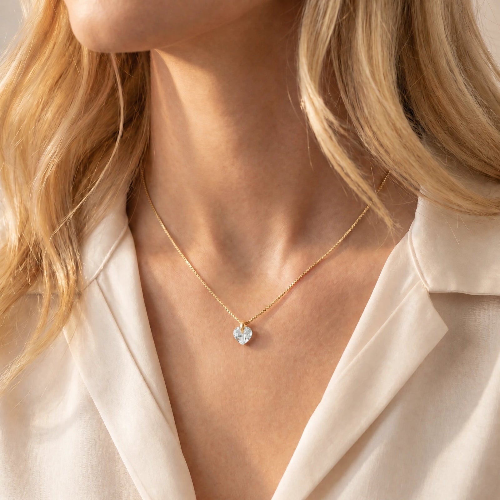 Yellow Gold Aquamarine — Domiziana