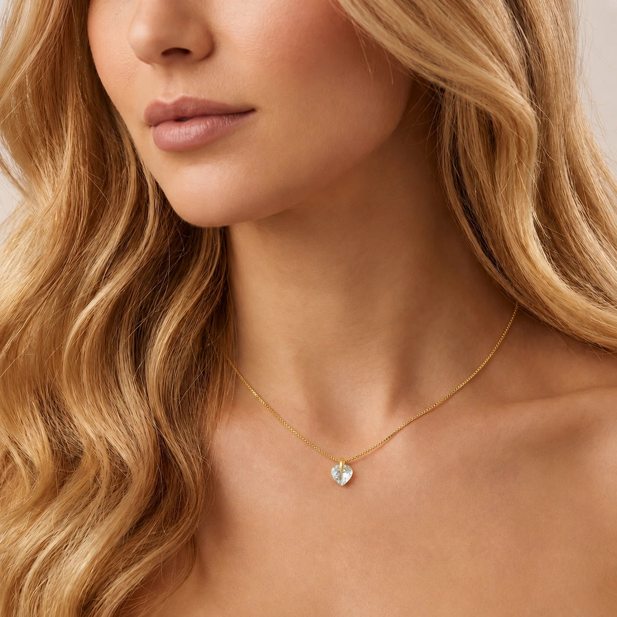 Yellow Gold Aquamarine — Domiziana