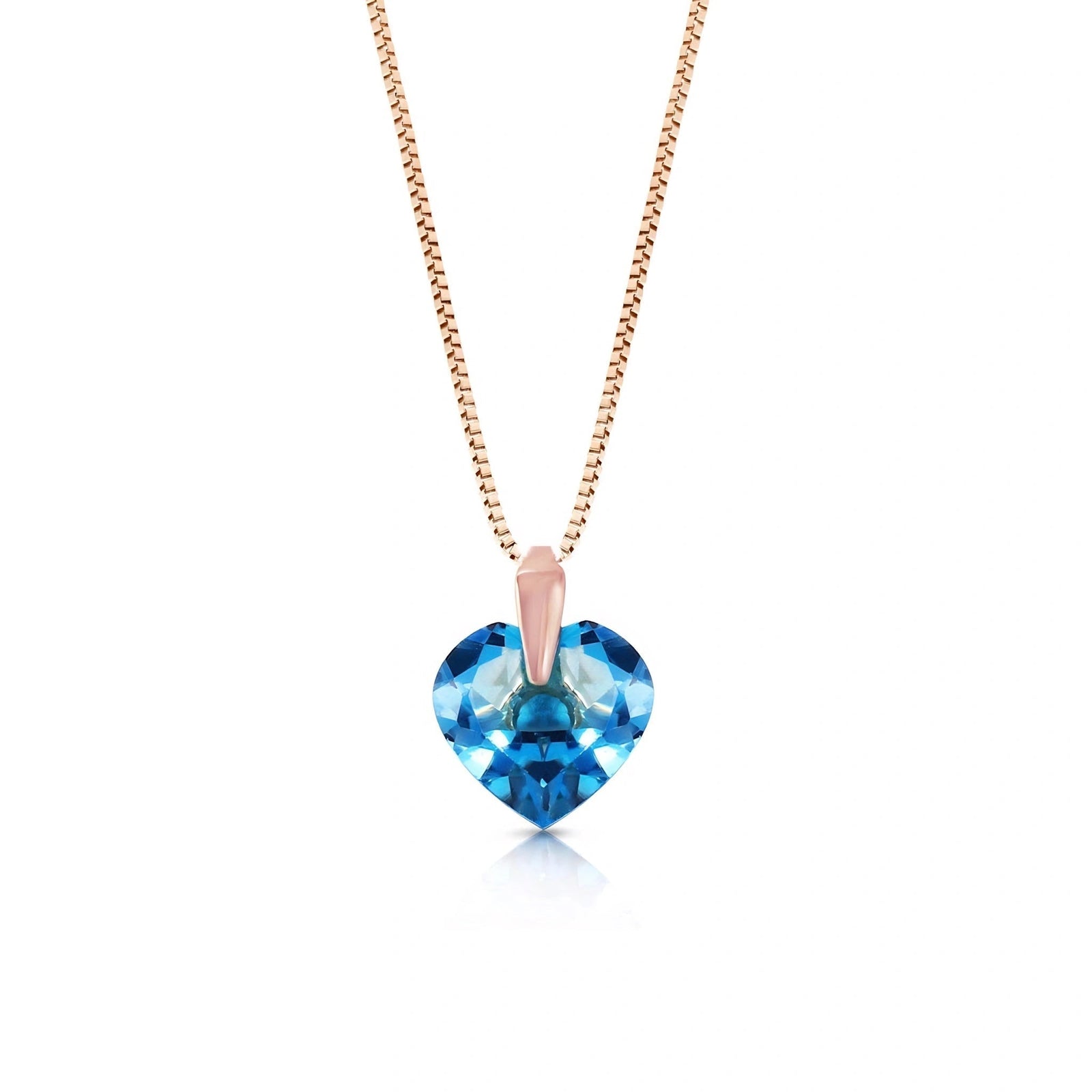 Rose Gold Blue Topaz — Domiziana