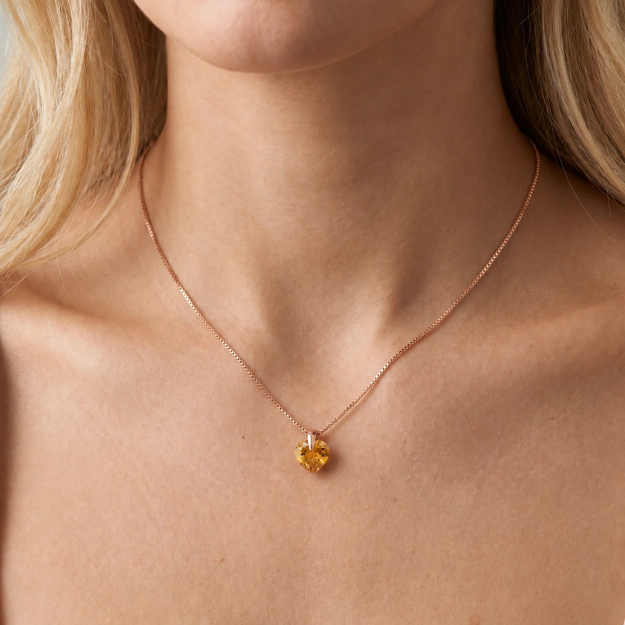 Rose Gold Citrine — Domiziana