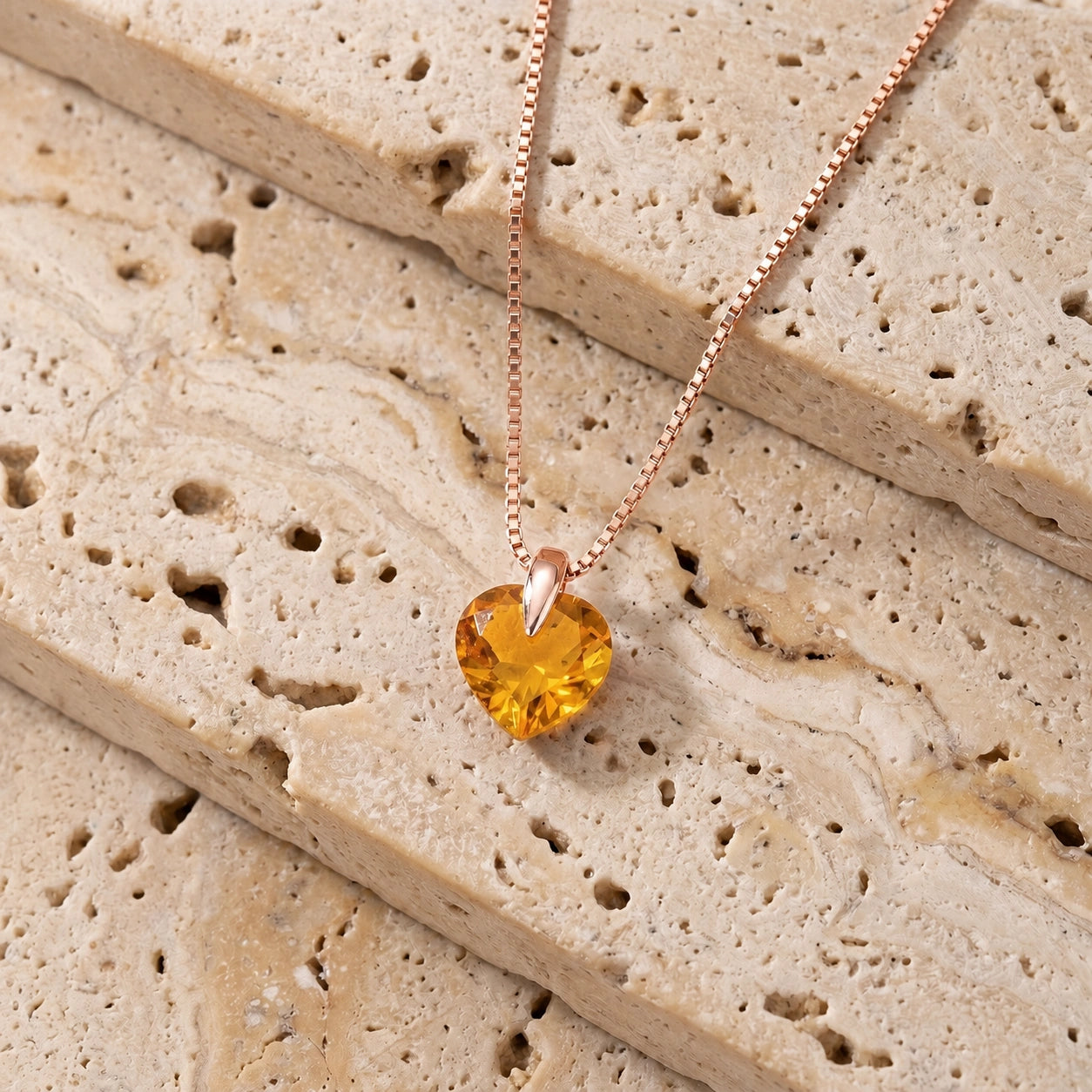 Rose Gold Citrine — Domiziana