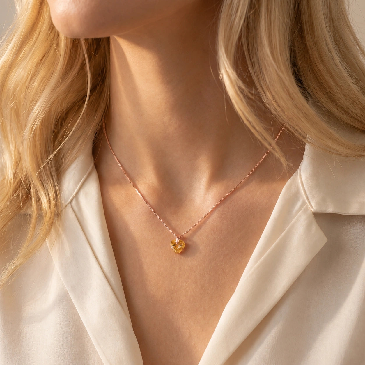 Rose Gold Citrine — Domiziana