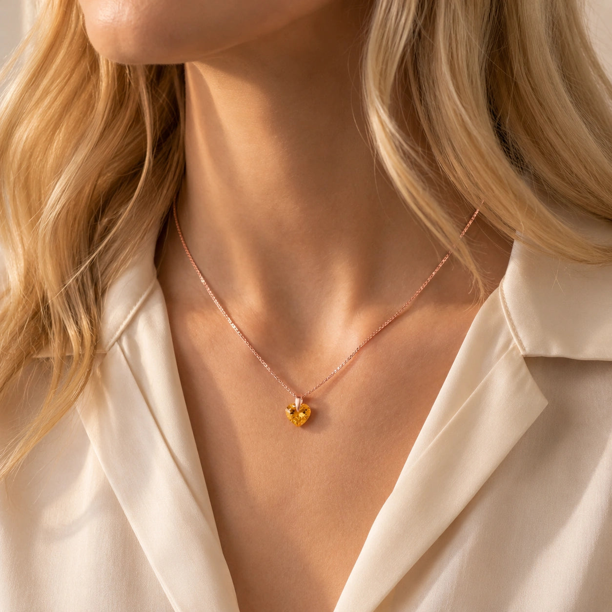 Rose Gold Citrine — Domiziana
