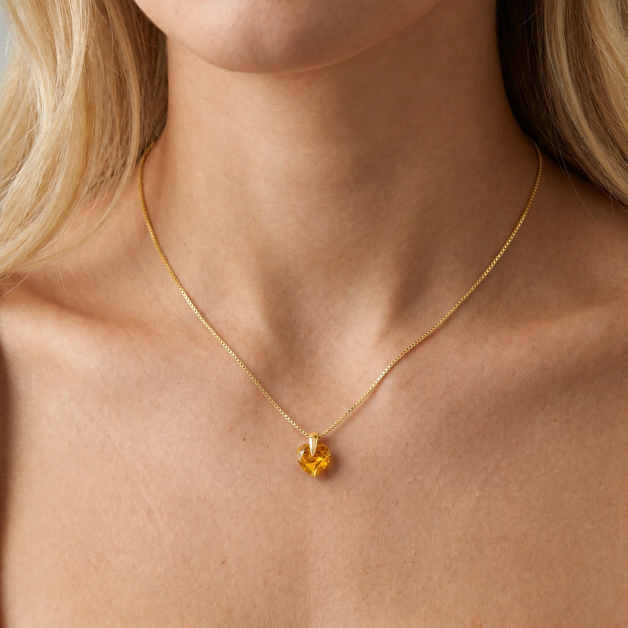 Yellow Gold Citrine — Domiziana