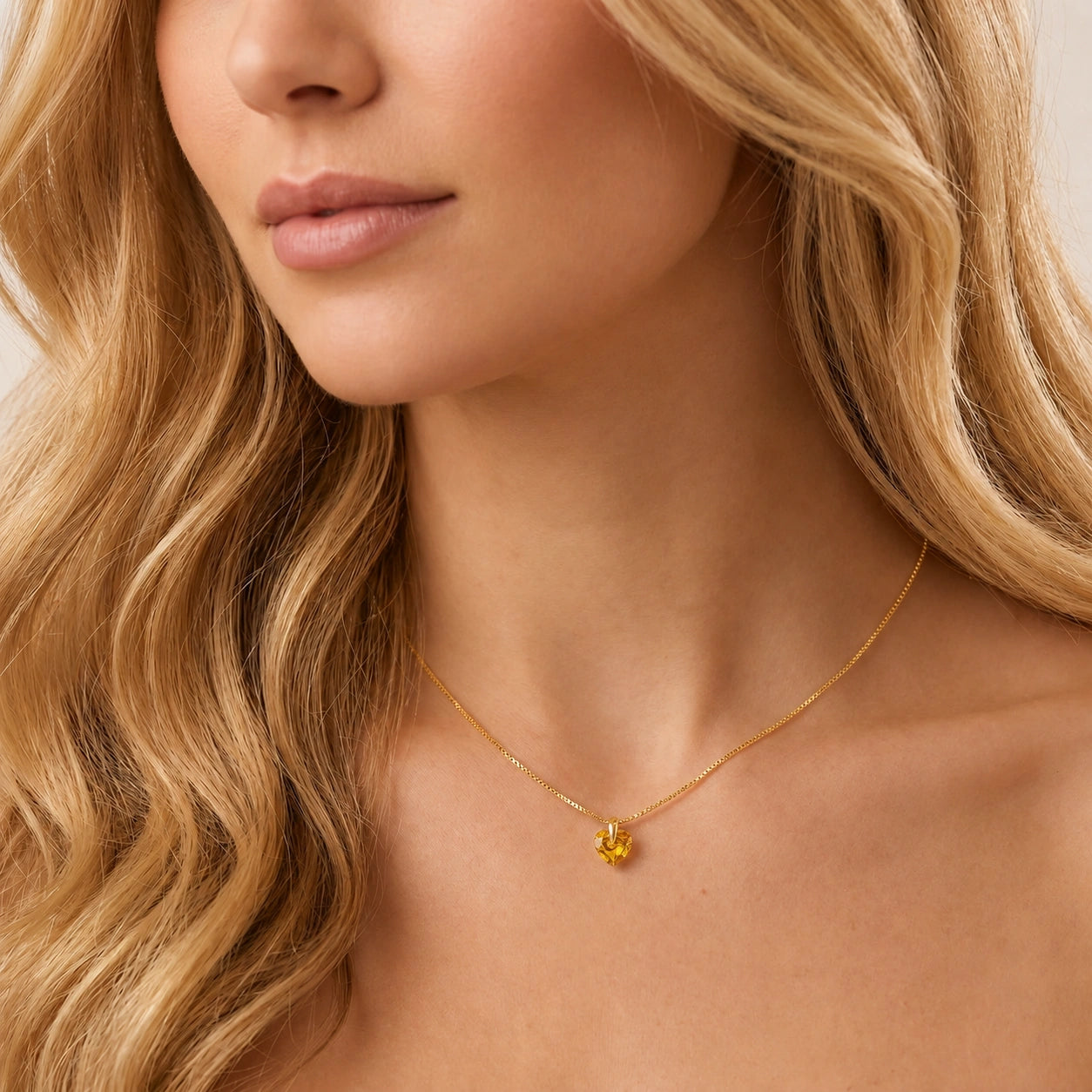 Yellow Gold Citrine — Domiziana