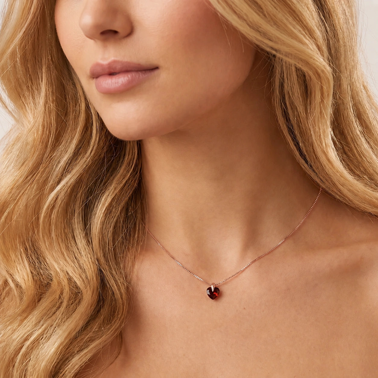 Rose Gold Garnet — Domiziana