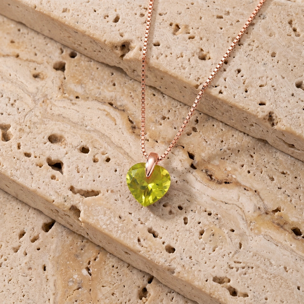 Rose Gold Peridot — Domiziana