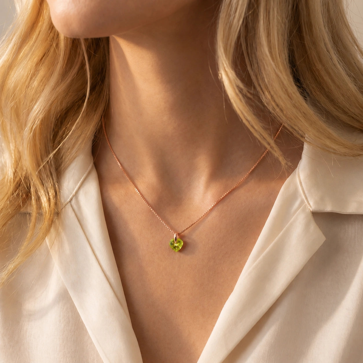 Rose Gold Peridot — Domiziana