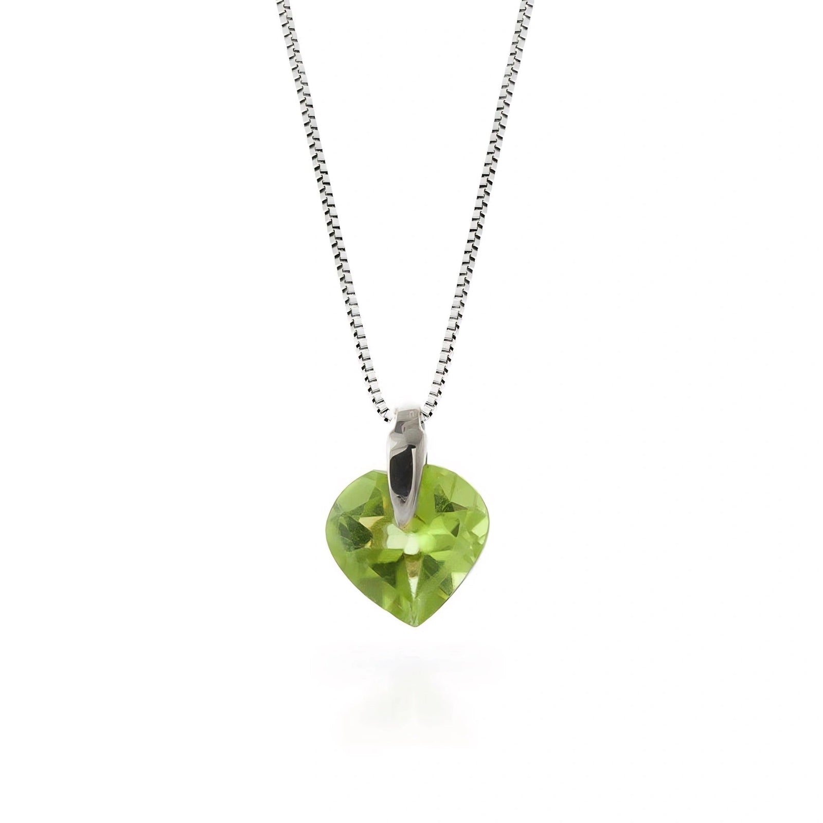 White Gold Peridot — Domiziana
