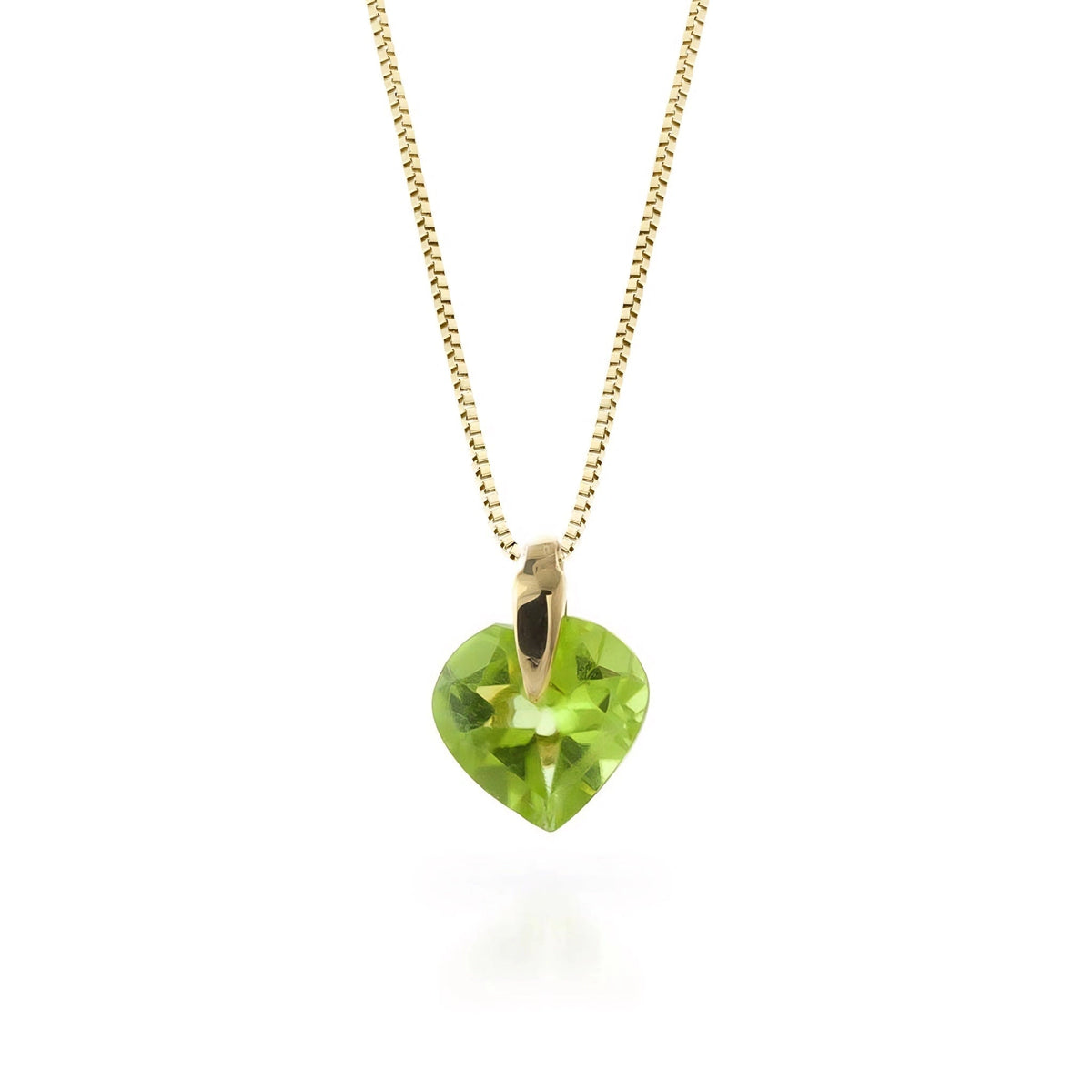 Yellow Gold Peridot — Domiziana