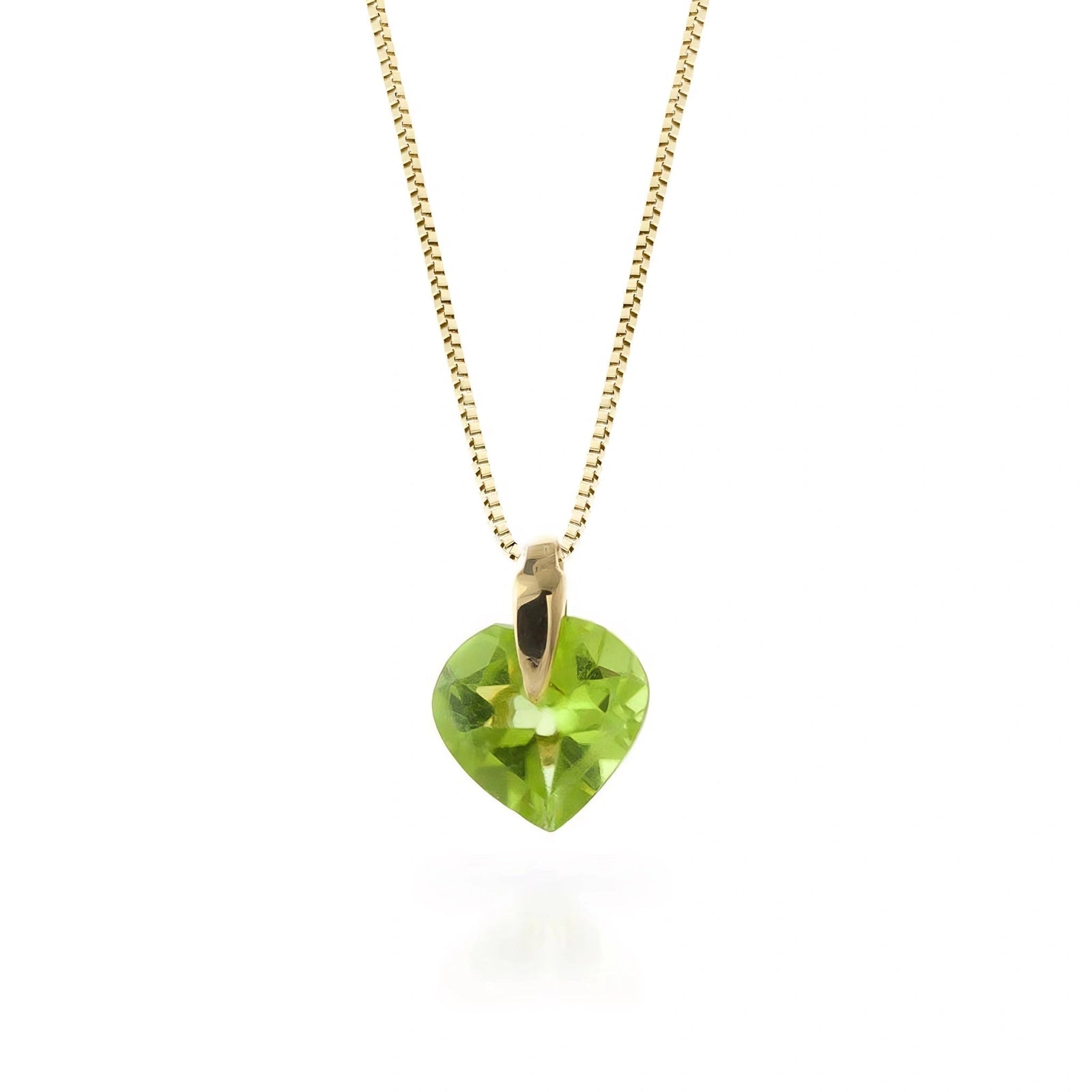 Yellow Gold Peridot — Domiziana