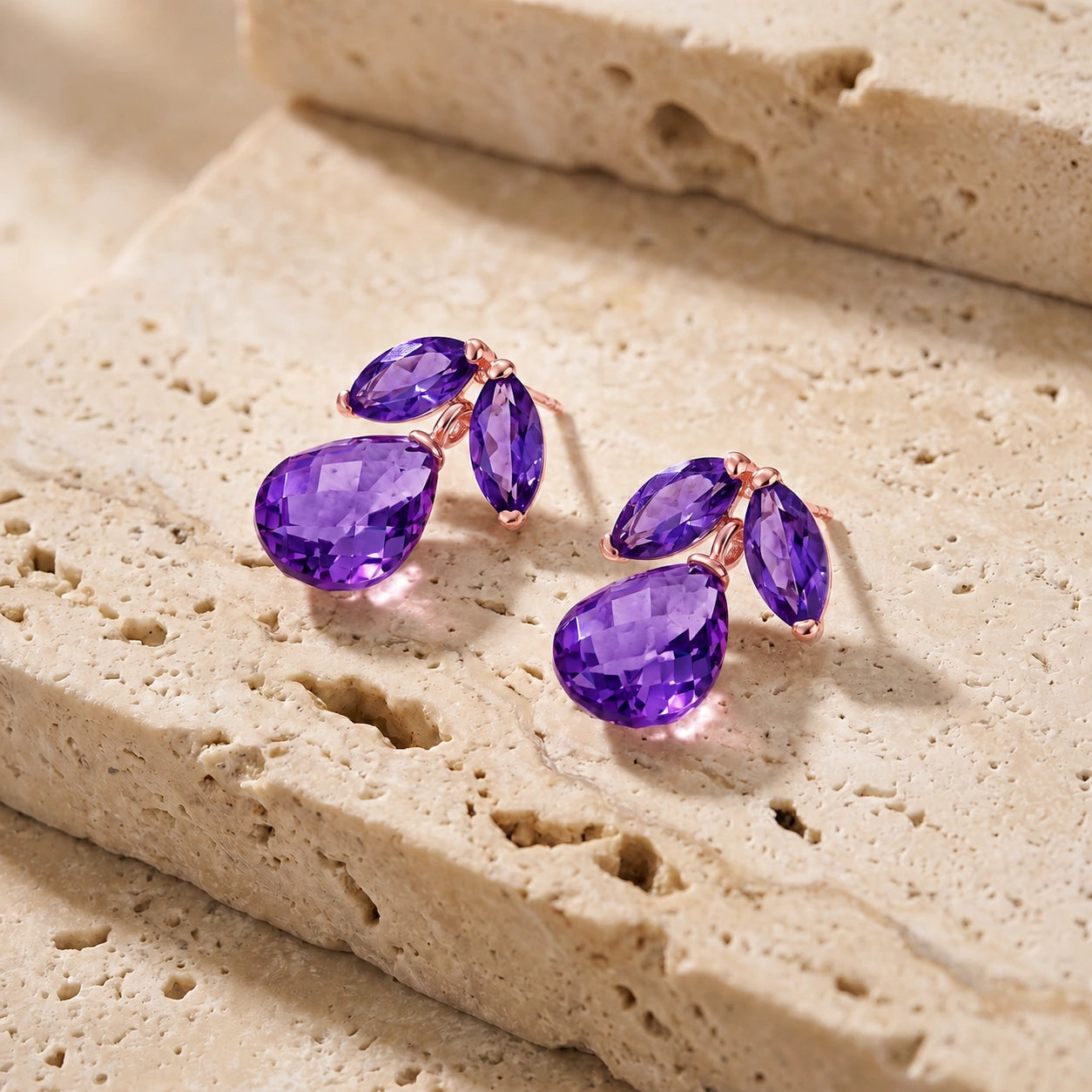 Rose Gold Amethyst — Rosalira