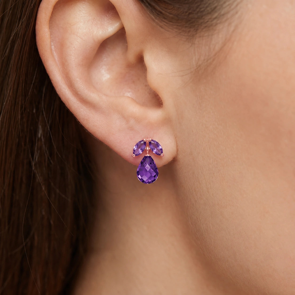 Rose Gold Amethyst — Rosalira